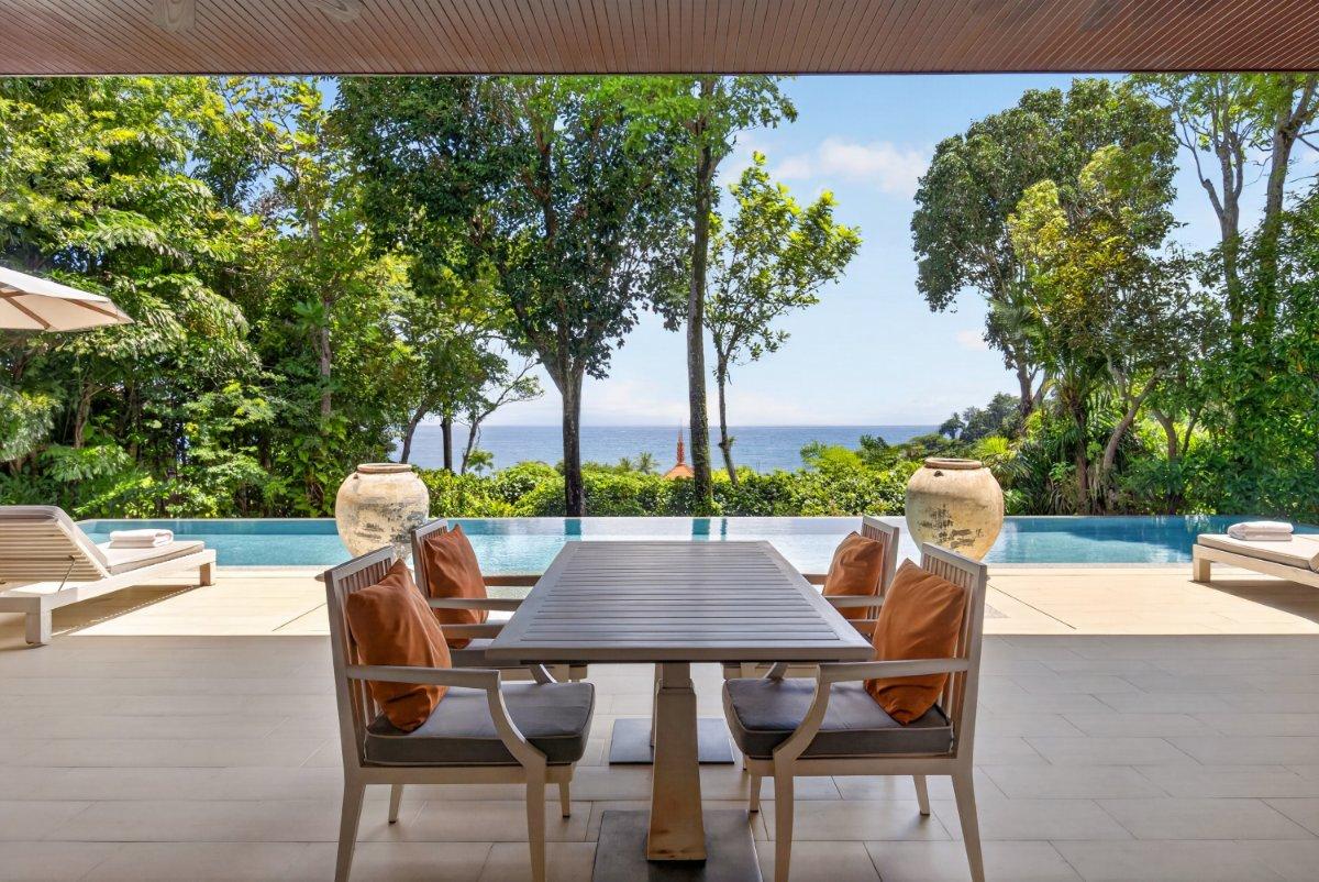 Interior view of 2 Bedroom Ocean View Luxury Villa for Sale at Trisara Resort - Villa 36