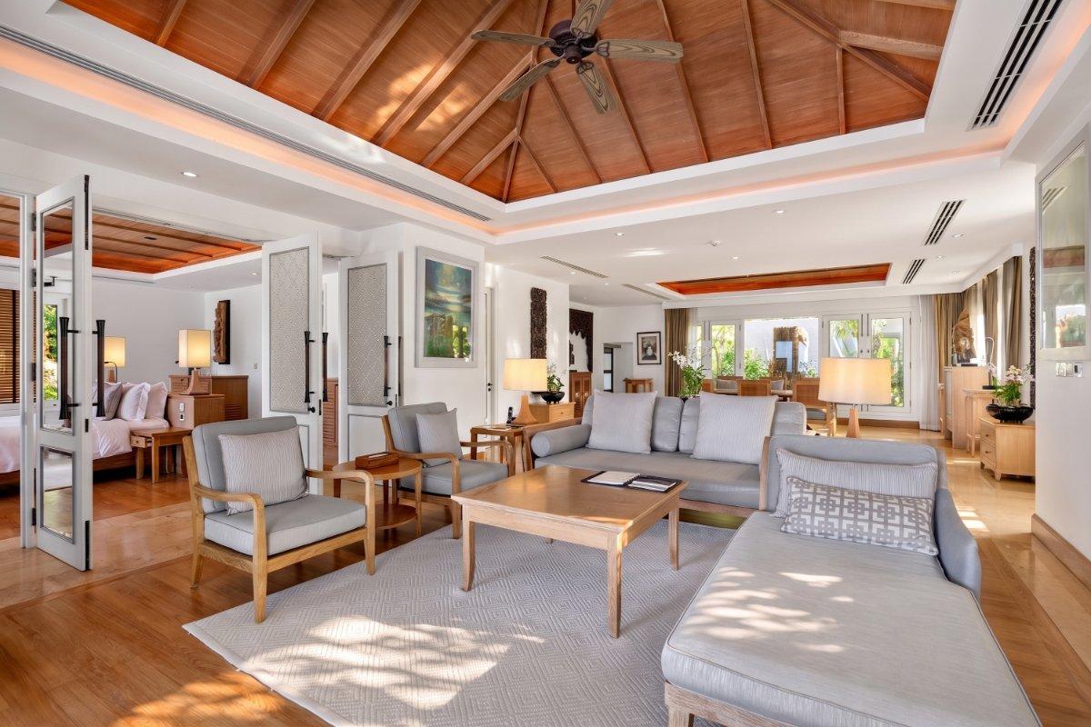 Interior view of 2 Bedroom Ocean View Luxury Villa for Sale at Trisara Resort - Villa 36