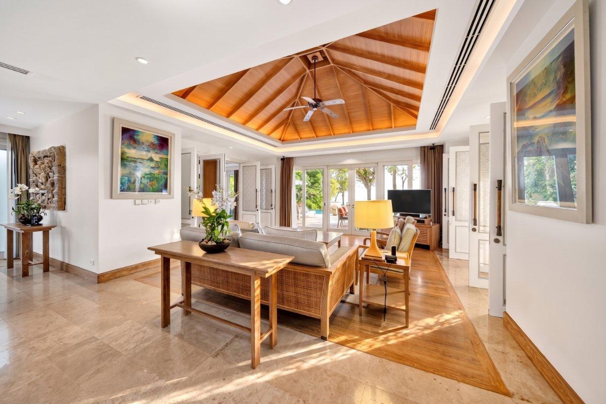 Interior view of 2 Bedroom Ocean View Luxury Villa for Sale at Trisara Resort - Villa 36