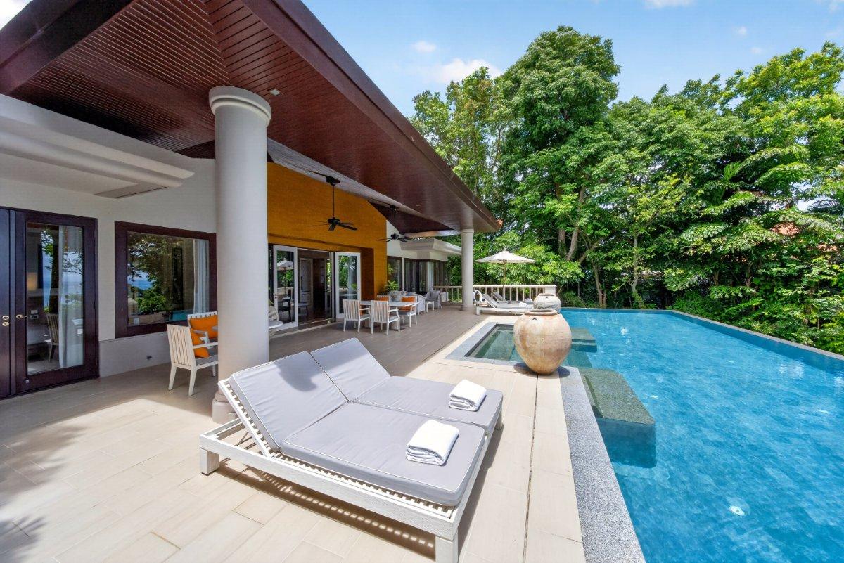 Interior view of 2 Bedroom Ocean View Luxury Villa for Sale at Trisara Resort - Villa 36