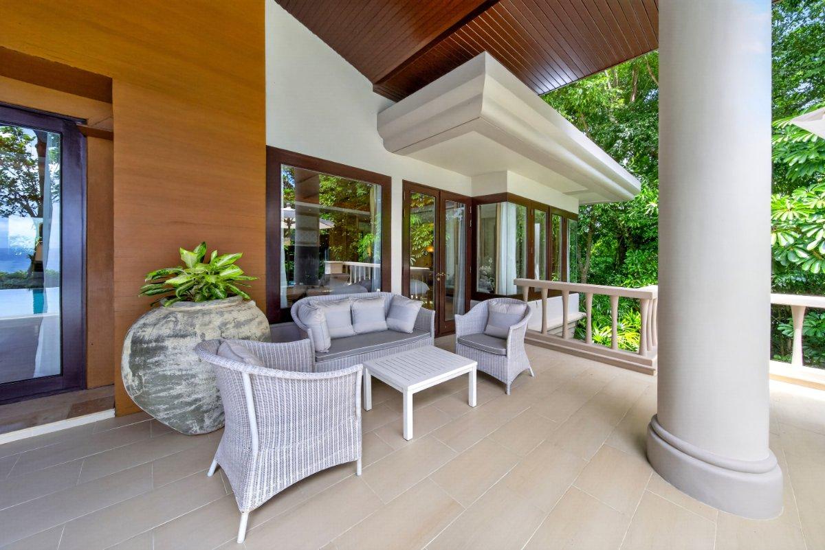 Interior view of 2 Bedroom Ocean View Luxury Villa for Sale at Trisara Resort - Villa 36