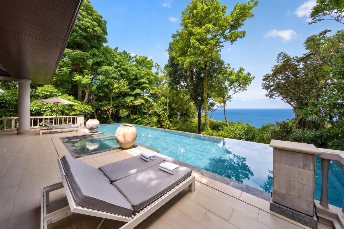 Interior view of 2 Bedroom Ocean View Luxury Villa for Sale at Trisara Resort - Villa 36