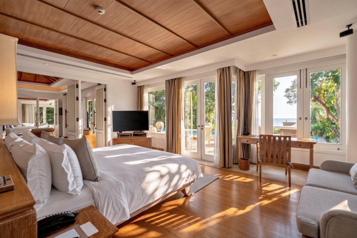 Interior view of 2 Bedroom Ocean View Luxury Villa for Sale at Trisara Resort - Villa 36