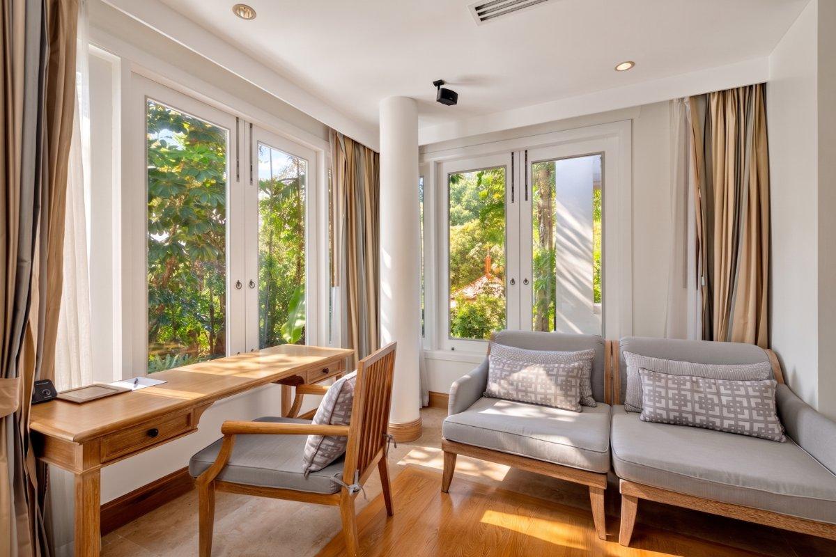 Interior view of 2 Bedroom Ocean View Luxury Villa for Sale at Trisara Resort - Villa 36