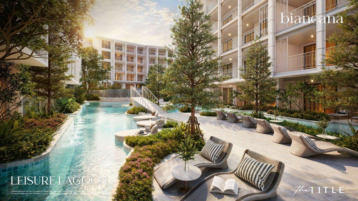 Interior view of Two Bedroom Plus Type Apartment for Sale at Biancana Surin