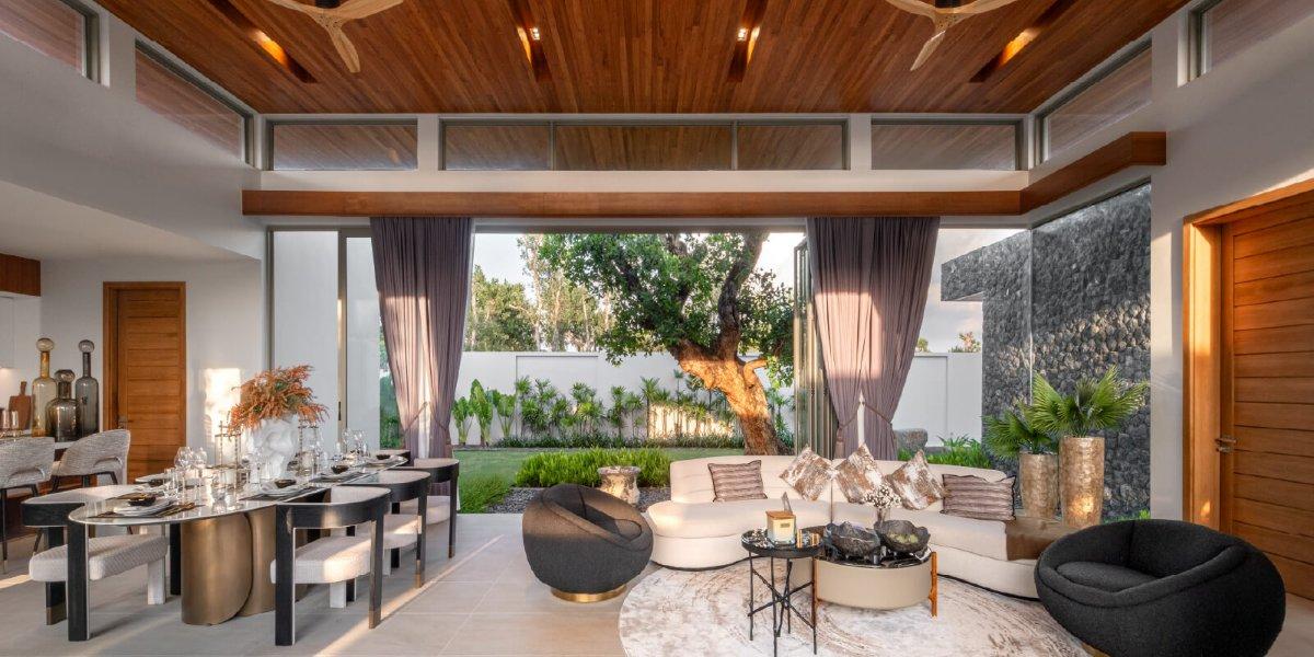 Interior view of 4 Bedroom Balinese Tropical Style Botanica Four Seasons Villa for Sale at Summer Zone - Type C