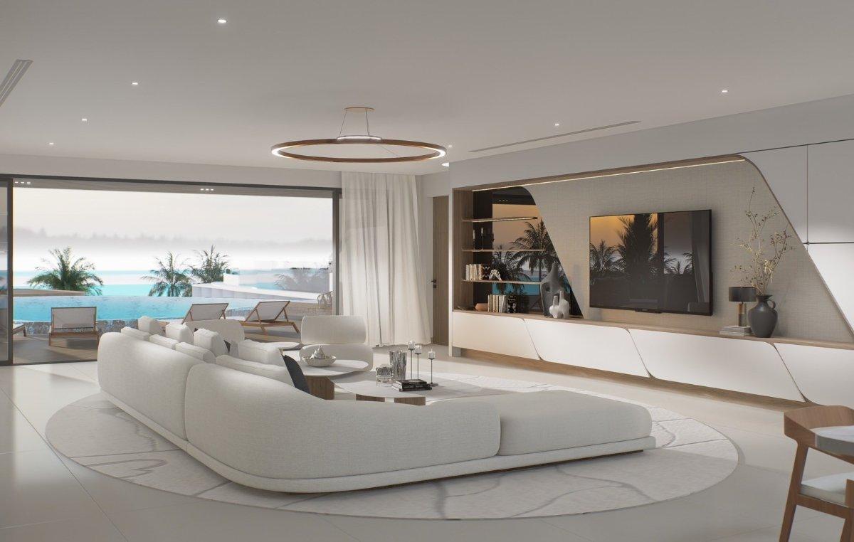 Interior view of 4 Bedroom Sea View Ultra Luxurious Penthouse for Sale at Sole Mio Residences, Bangtao