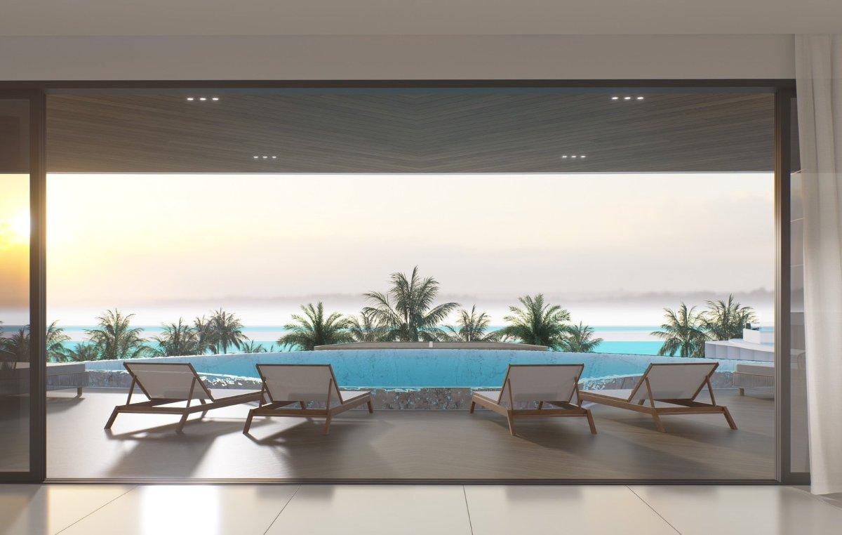 Interior view of 4 Bedroom Sea View Ultra Luxurious Penthouse for Sale at Sole Mio Residences, Bangtao