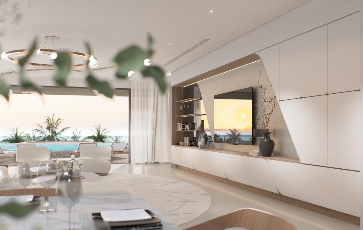 Interior view of 4 Bedroom Sea View Ultra Luxurious Penthouse for Sale at Sole Mio Residences, Bangtao