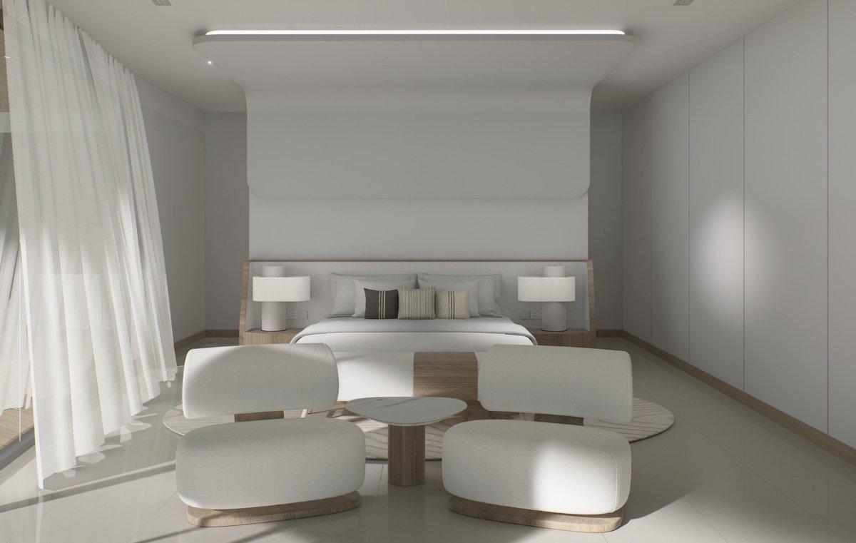 Interior view of 4 Bedroom Sea View Ultra Luxurious Penthouse for Sale at Sole Mio Residences, Bangtao