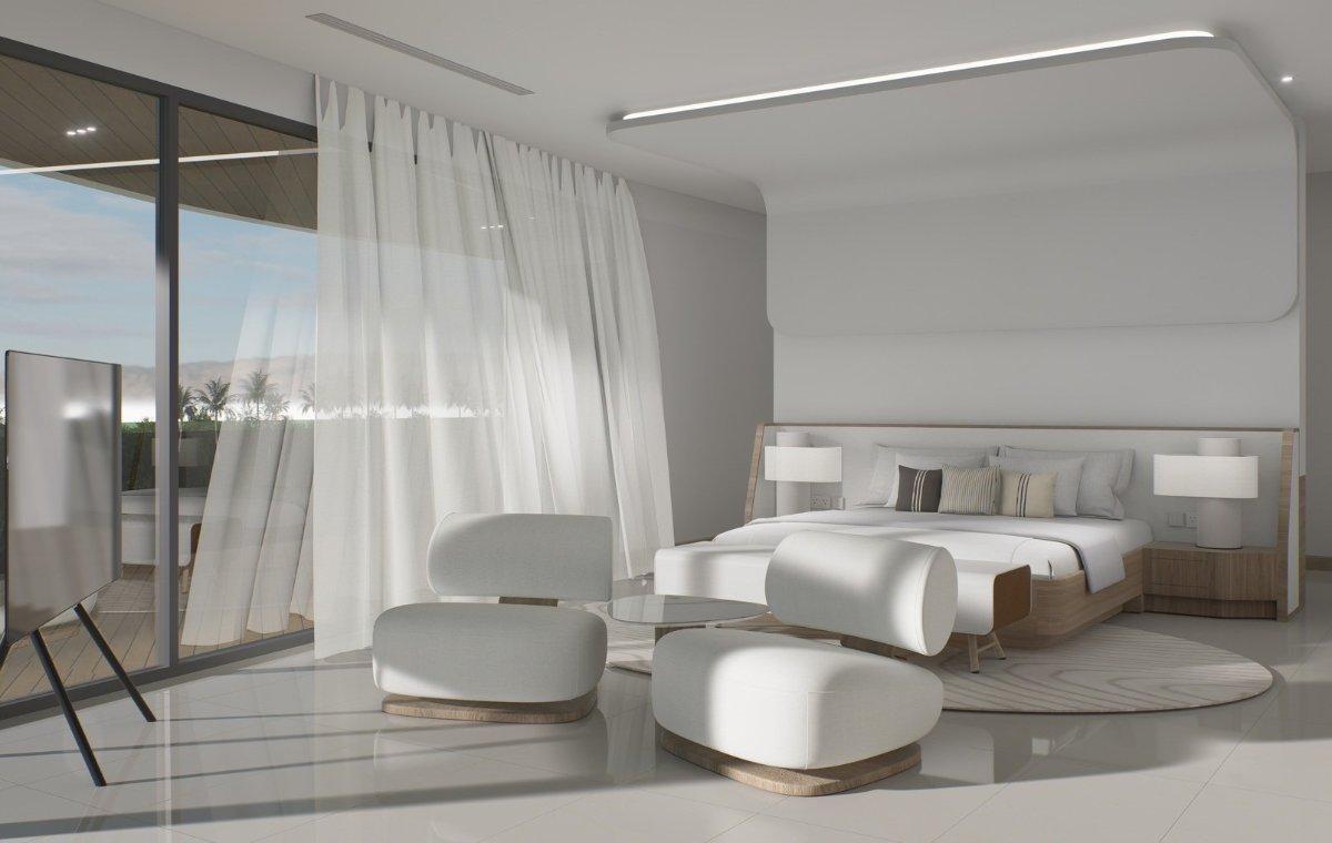 Interior view of 4 Bedroom Sea View Ultra Luxurious Penthouse for Sale at Sole Mio Residences, Bangtao