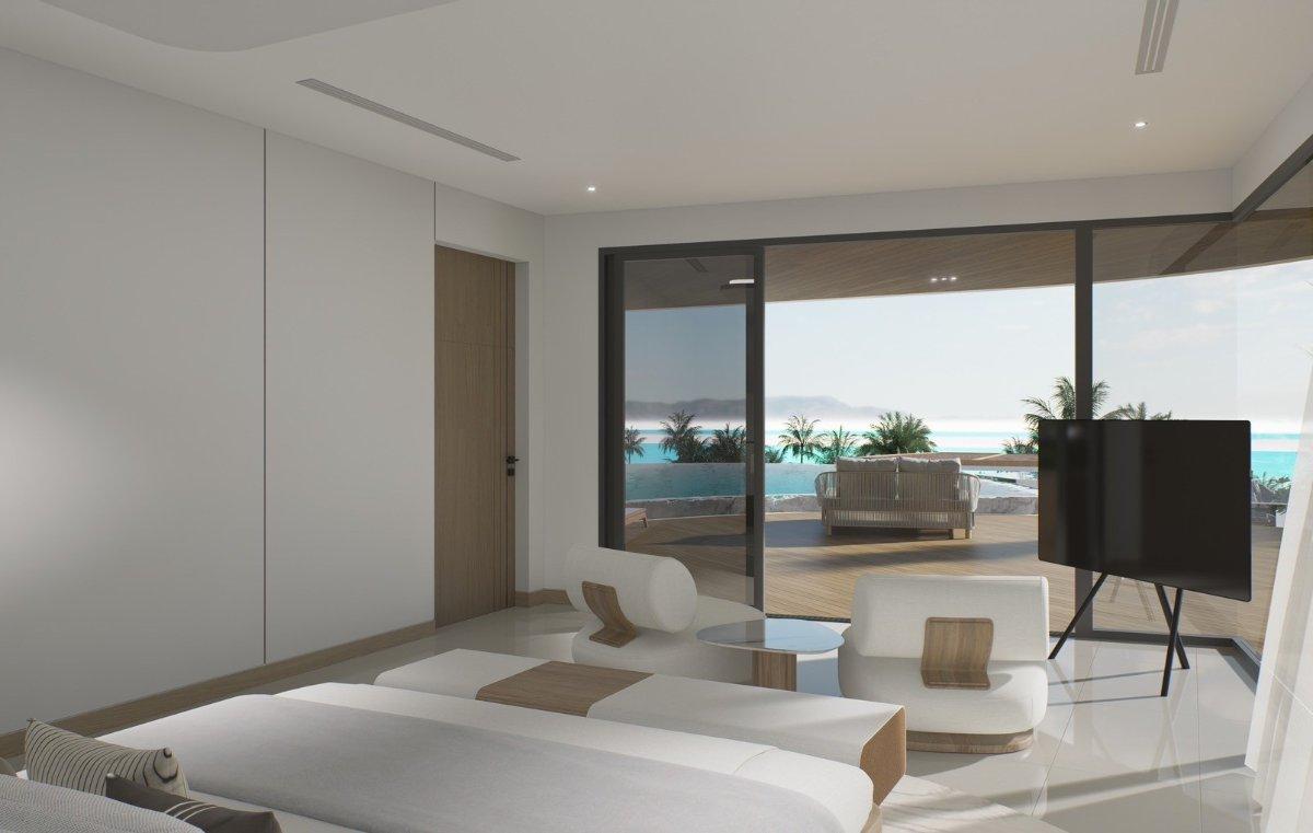 Interior view of 4 Bedroom Sea View Ultra Luxurious Penthouse for Sale at Sole Mio Residences, Bangtao