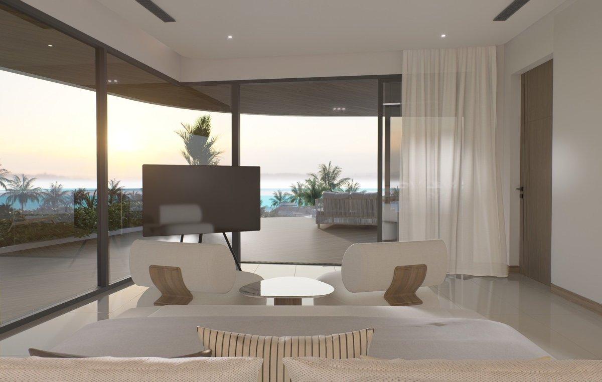 Interior view of 4 Bedroom Sea View Ultra Luxurious Penthouse for Sale at Sole Mio Residences, Bangtao