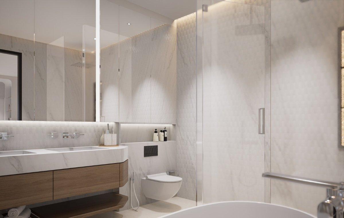 Interior view of 4 Bedroom Sea View Ultra Luxurious Penthouse for Sale at Sole Mio Residences, Bangtao
