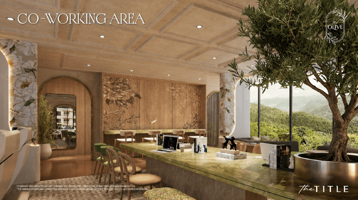 Interior view of Standard 1 Bedroom Apartment for Sale at Title Olive, Naiyang