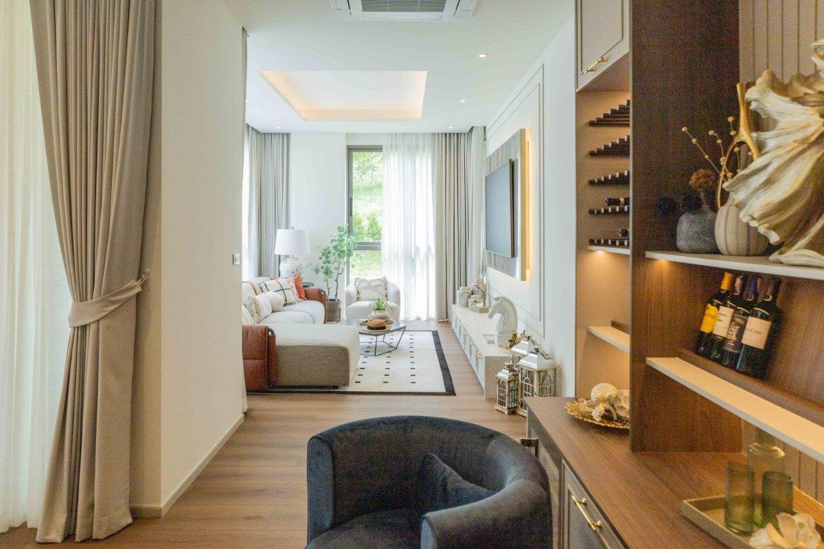 Interior view of 3 Bedroom Sky Pool Villa for Sale at Petit Tycoon, Surin Beach