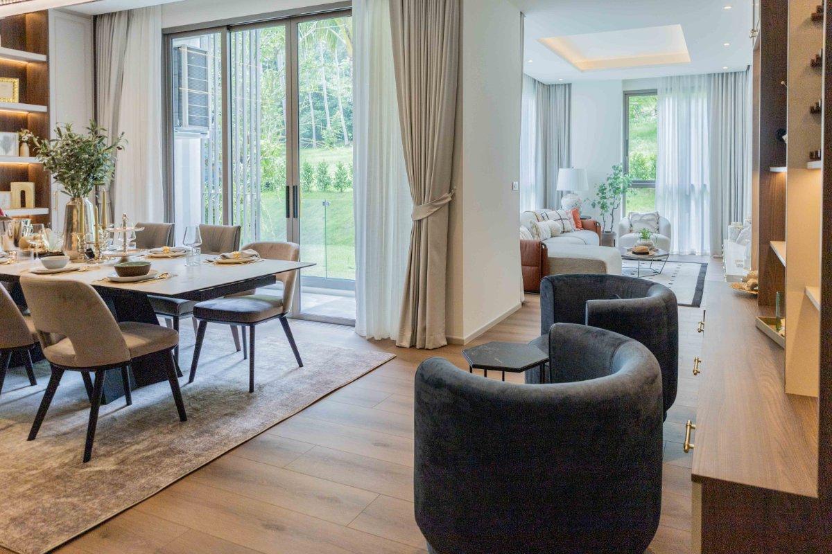 Interior view of 3 Bedroom Sky Pool Villa for Sale at Petit Tycoon, Surin Beach