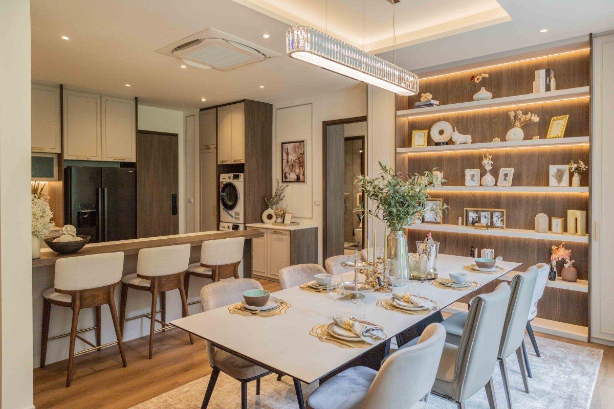 Interior view of 3 Bedroom Sky Pool Villa for Sale at Petit Tycoon, Surin Beach