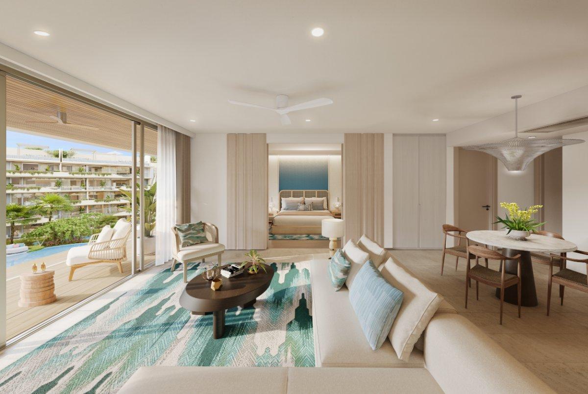 Interior view of 3 Bedroom Penthouse for Sale at Laguna Bayside Beach Residences
