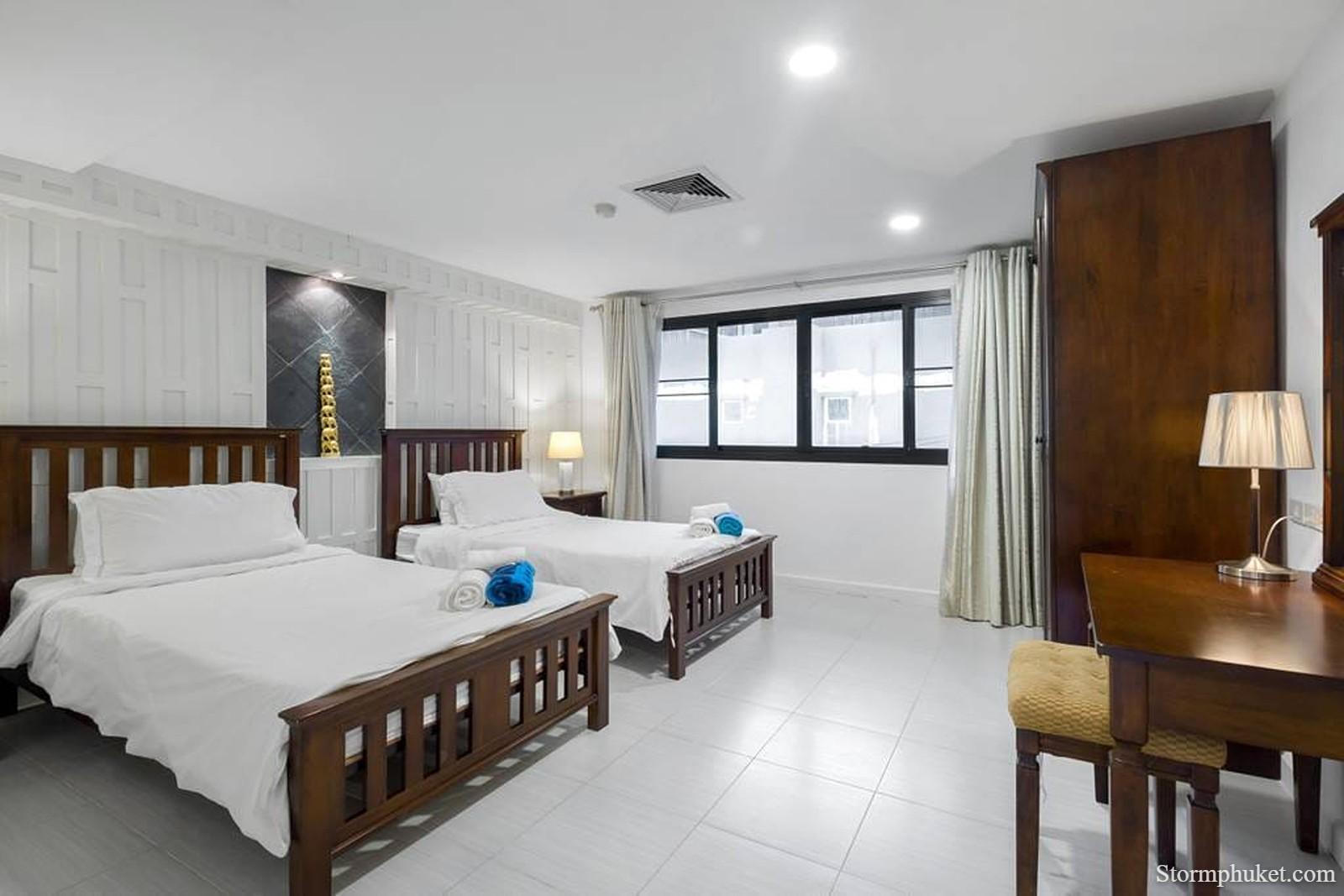 Interior view of Foreign Freehold 2-Bedroom Condo for Sale in The Sands Naiharn Beach