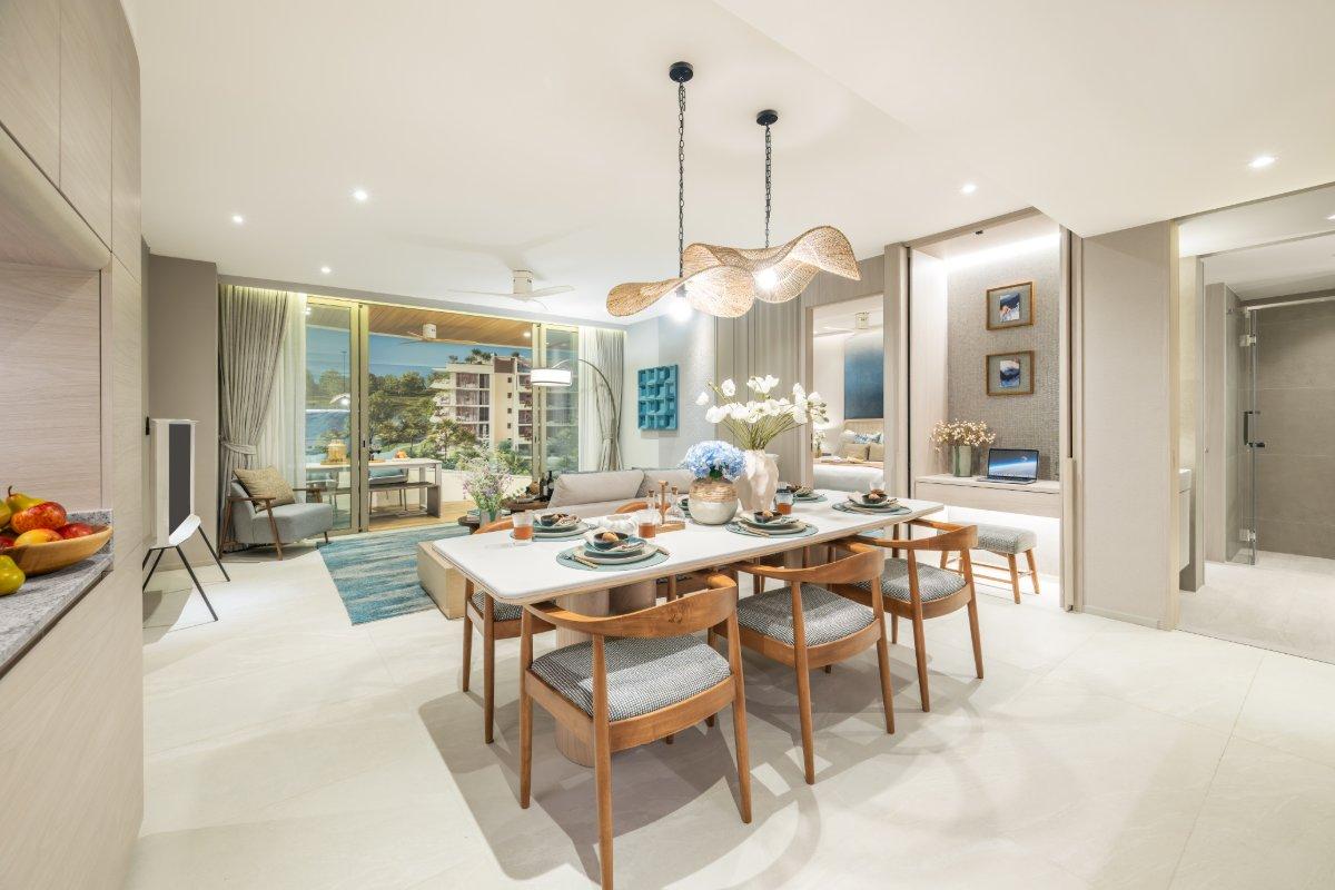 Interior view of 2 Bedroom Large Apartment for Sale at Laguna Bayside Beach Residences