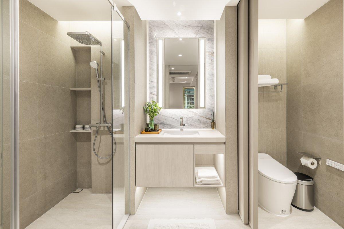 Interior view of 2 Bedroom Large Apartment for Sale at Laguna Bayside Beach Residences