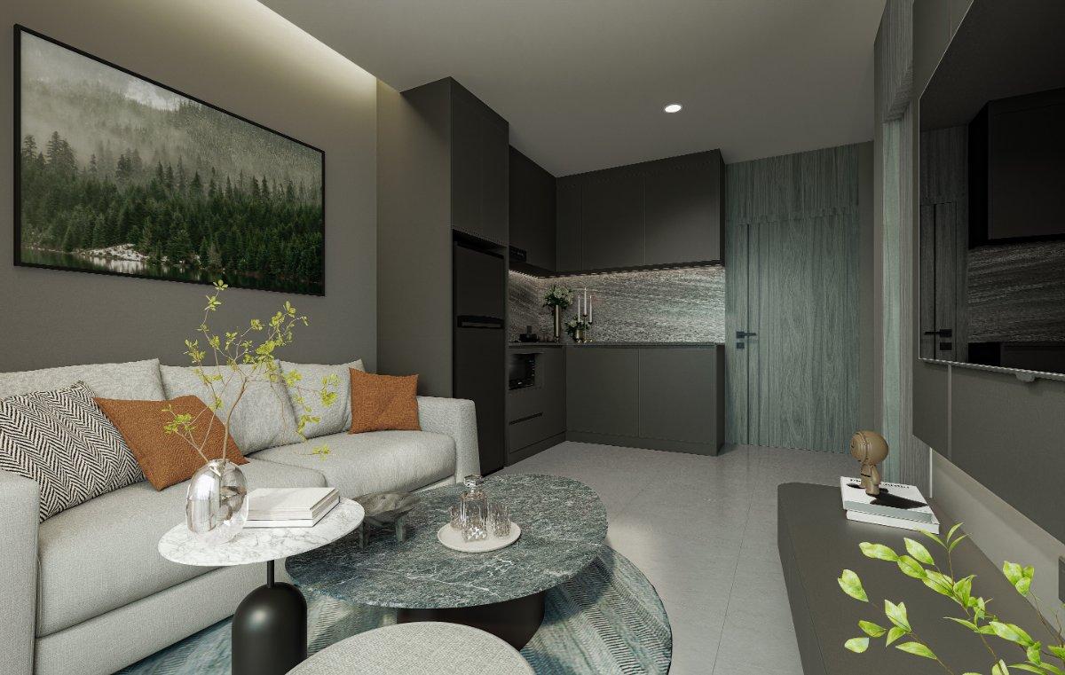 Interior view of 1 Bedroom Apartment for Sale at Aceller Hotel & Residence, Phuket