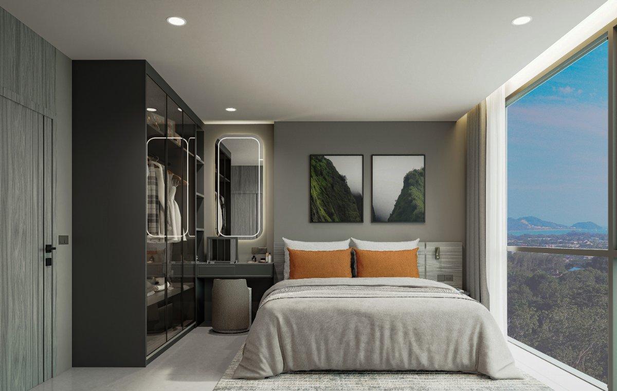 Interior view of 1 Bedroom Apartment for Sale at Aceller Hotel & Residence, Phuket