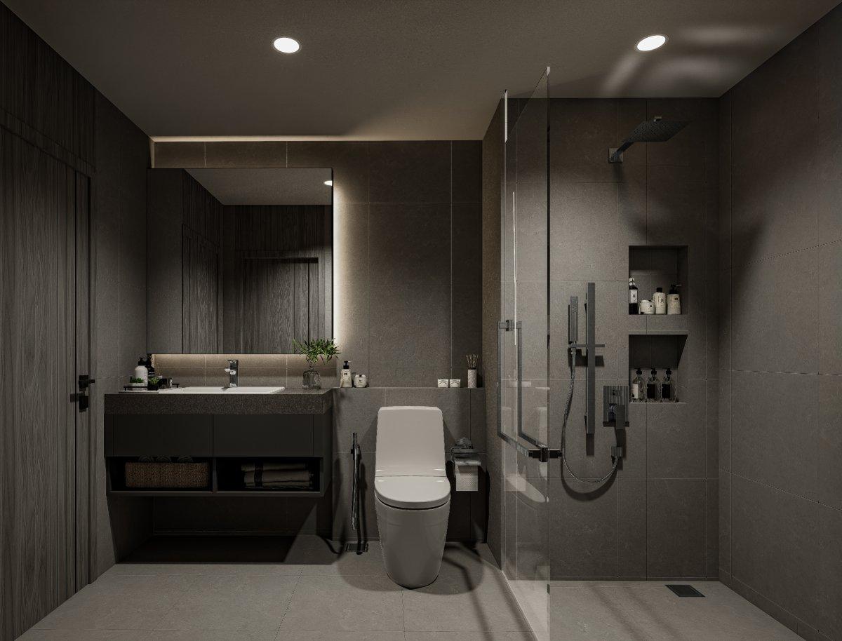 Interior view of 1 Bedroom Apartment for Sale at Aceller Hotel & Residence, Phuket