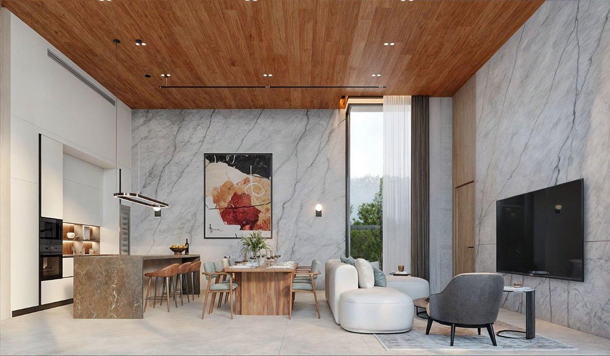 Interior view of Redwood Lakeside Phuket - 3-Bedroom Type B Villa