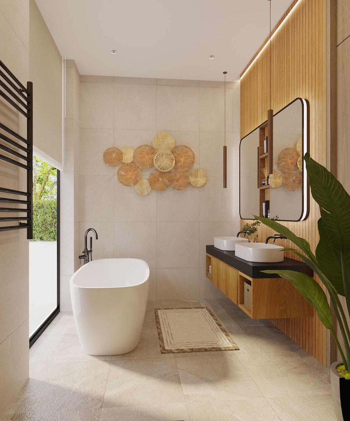 Interior view of Redwood Lakeside Phuket - 3-Bedroom Type B Villa