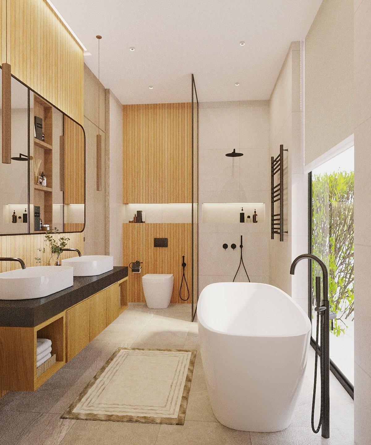 Interior view of Redwood Lakeside Phuket - 3-Bedroom Type B Villa
