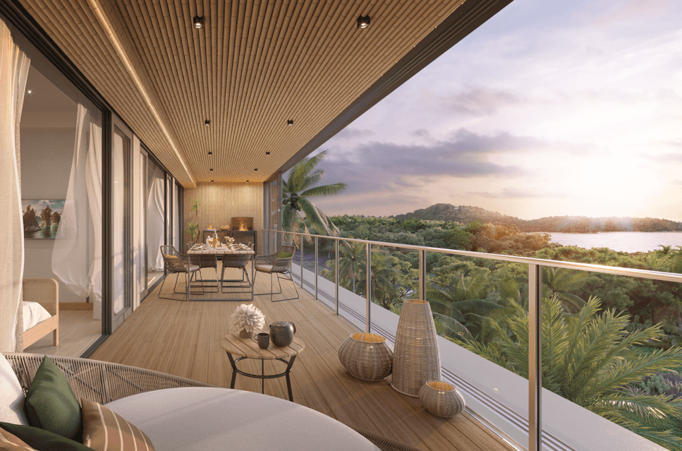 Interior view of 3 Bedroom Large Apartment for Sale at Laguna Beach Residences, Seashore