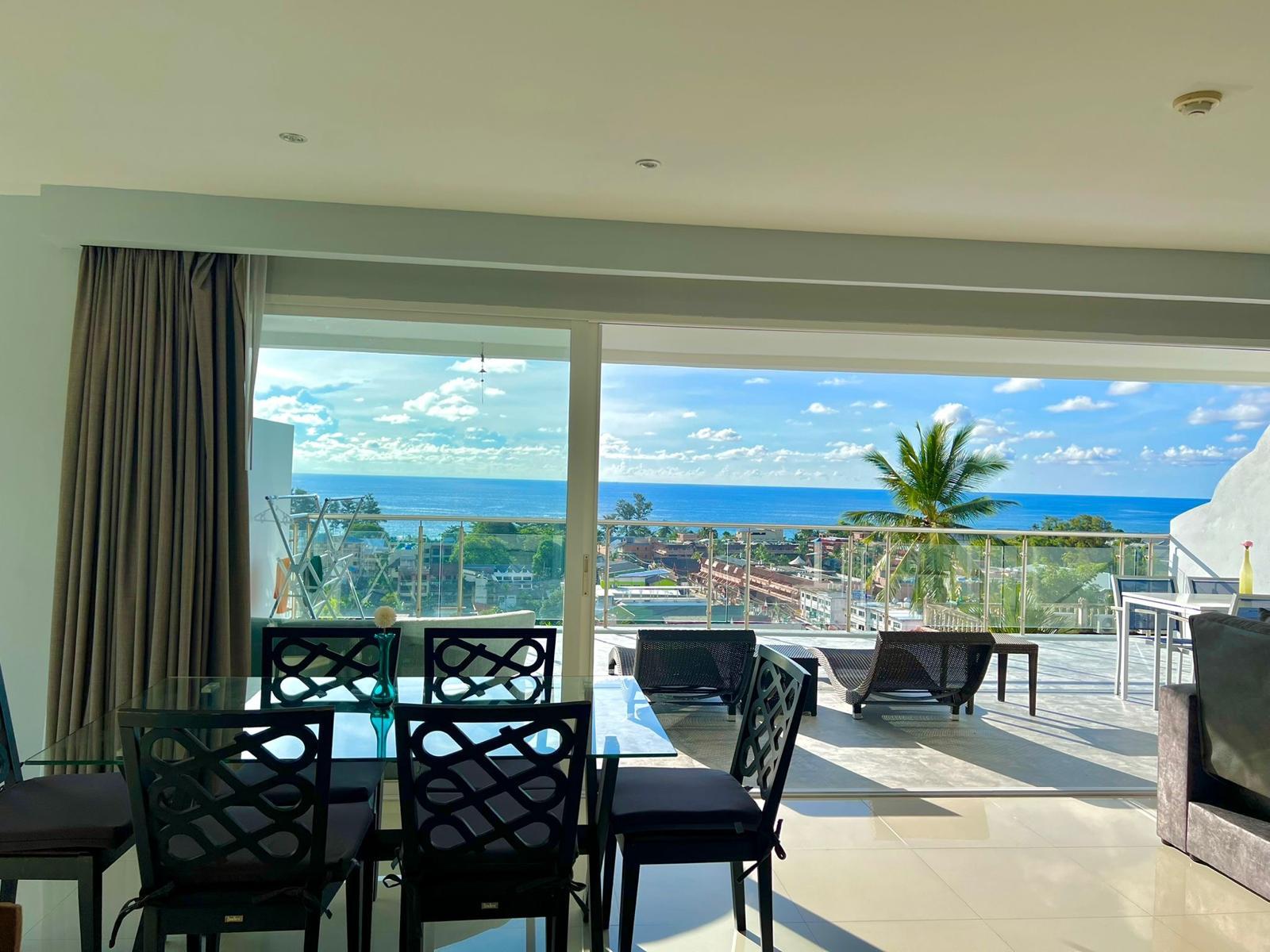 Exterior view of Foreign Freehold 2-Bed Sea View Sunset Plaza Condo Overlooking Karon Beach