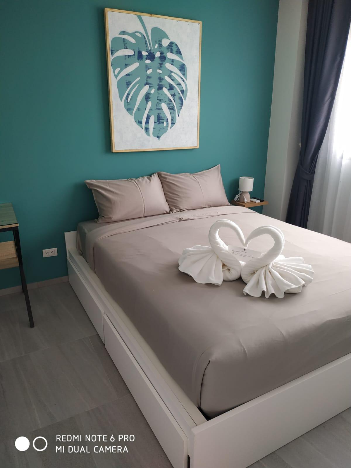 Interior view of Foreign Freehold 2-Bedroom Sea View Condo for Sale in Noon Village Tower 2, Chalong
