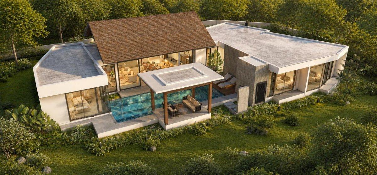 Interior view of 3-Bedroom Villa for Sale in Thalang - Grandma Villas GM3