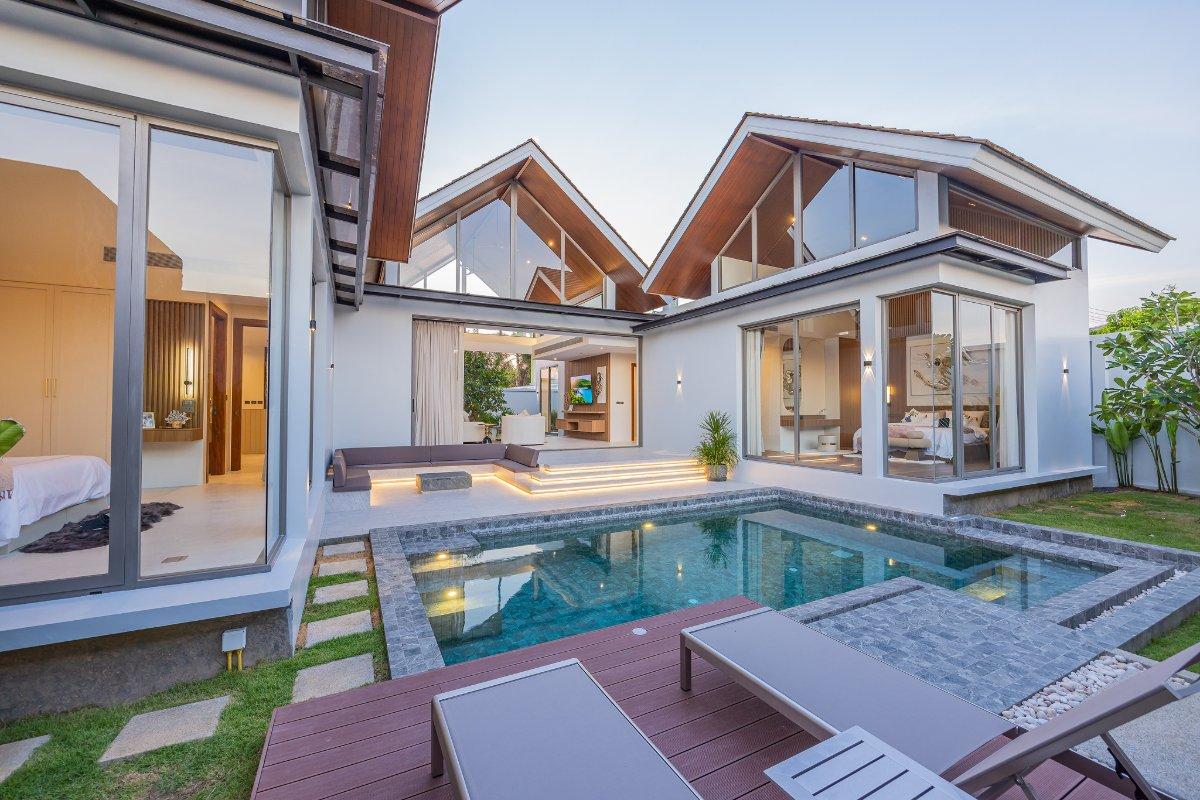 Interior view of Ready-to-move-in 3-Bedroom Villa for Sale in Thalang - Grandma Villas GM1