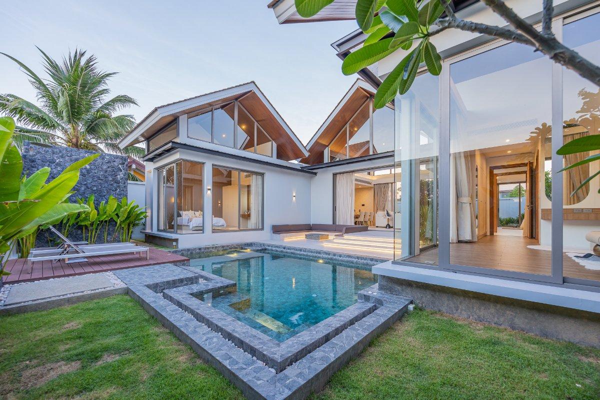 Interior view of Ready-to-move-in 3-Bedroom Villa for Sale in Thalang - Grandma Villas GM1