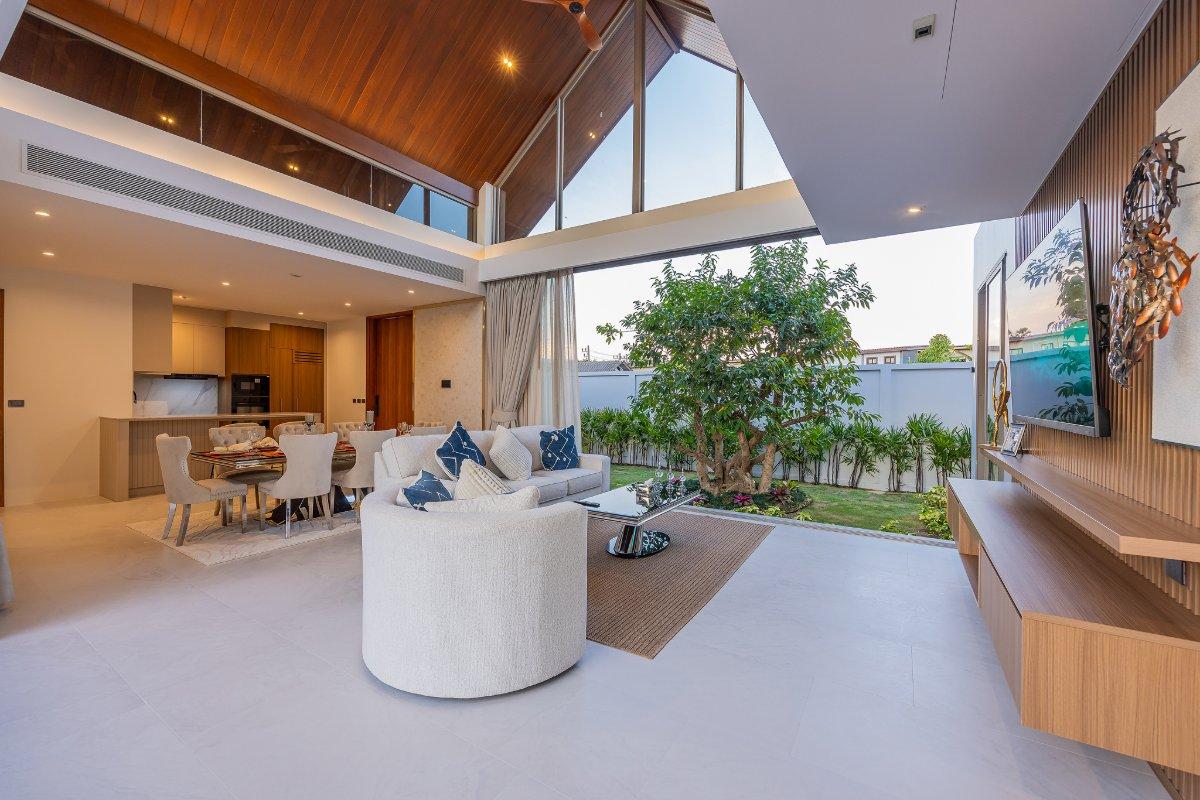 Interior view of Ready-to-move-in 3-Bedroom Villa for Sale in Thalang - Grandma Villas GM1