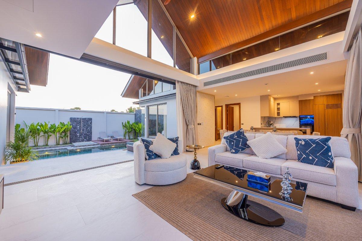Interior view of Ready-to-move-in 3-Bedroom Villa for Sale in Thalang - Grandma Villas GM1