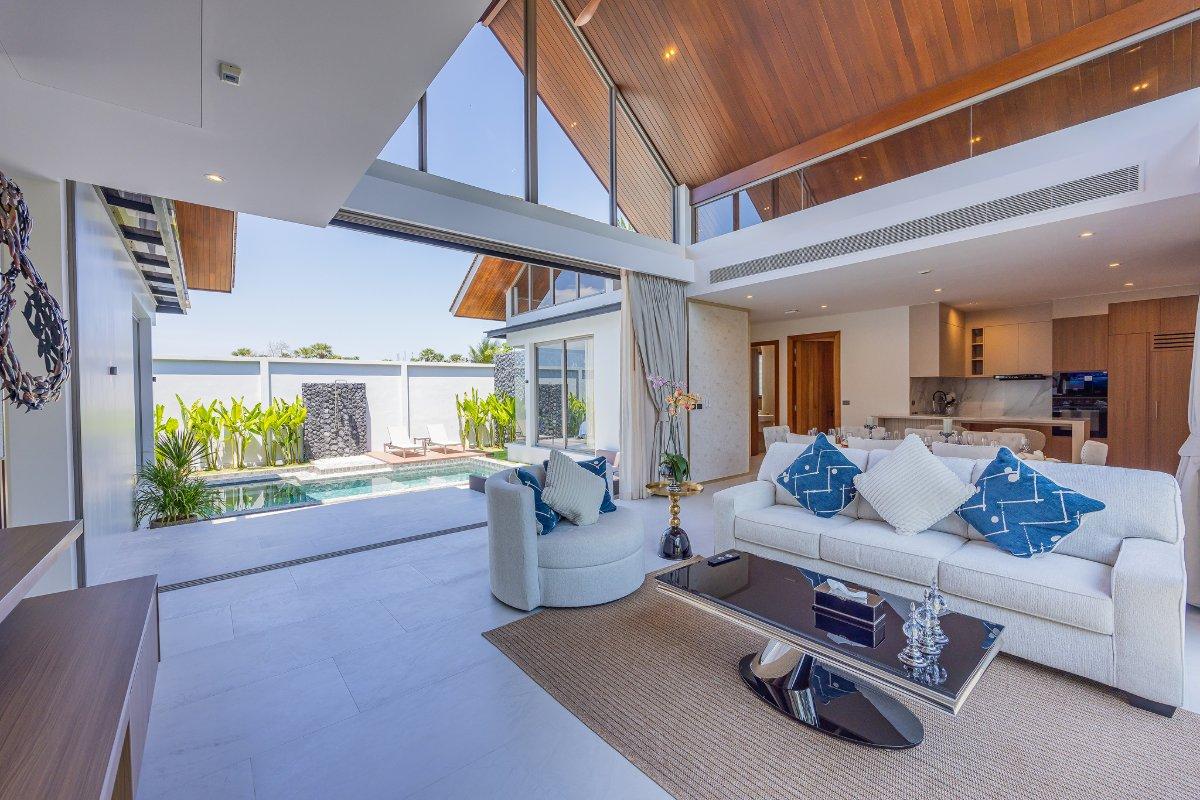 Interior view of Ready-to-move-in 3-Bedroom Villa for Sale in Thalang - Grandma Villas GM1