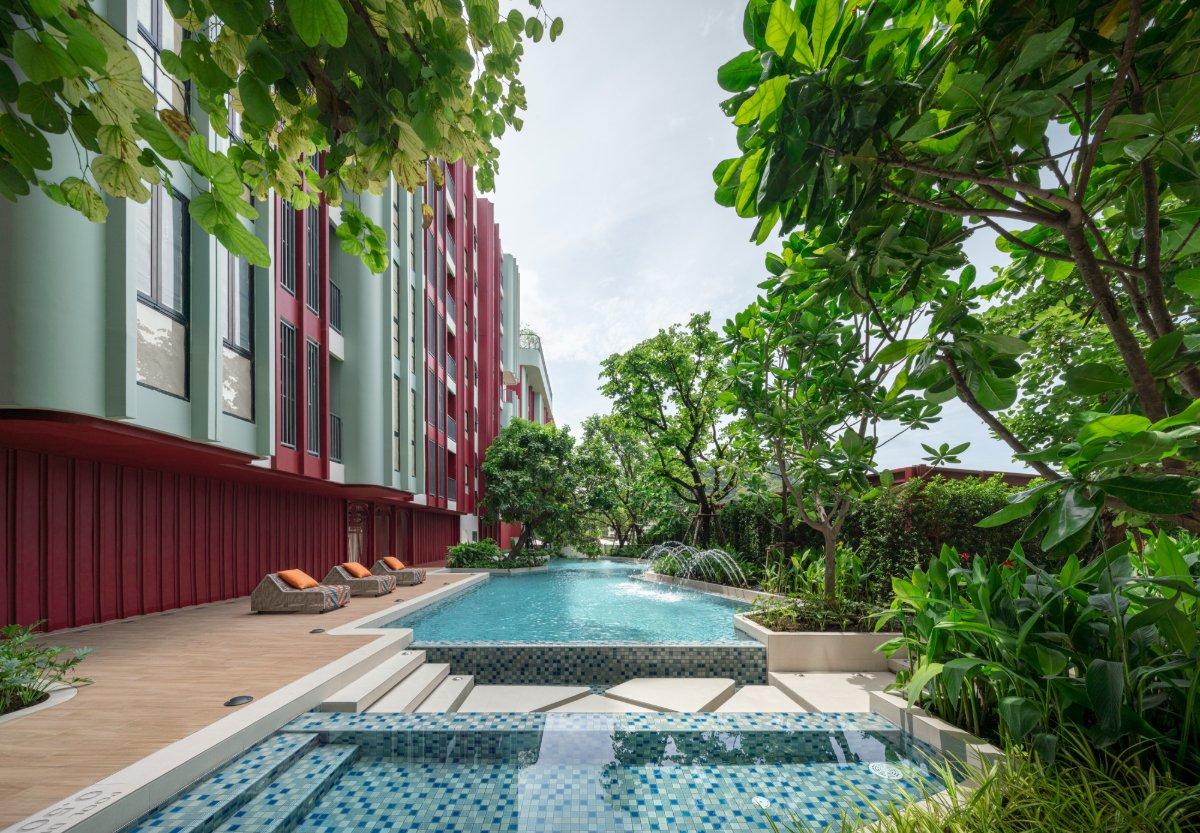 Interior view of One Bedroom Condo for Sale at Base Bukit Condominium, Phuket Town
