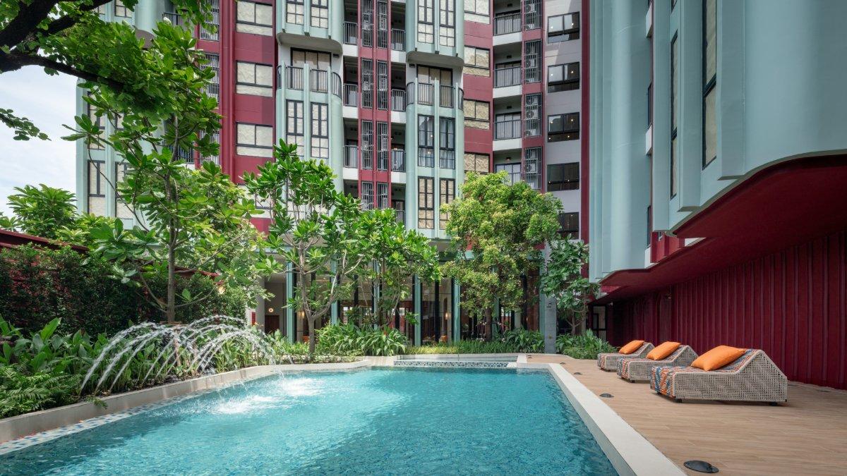 Interior view of One Bedroom Condo for Sale at Base Bukit Condominium, Phuket Town