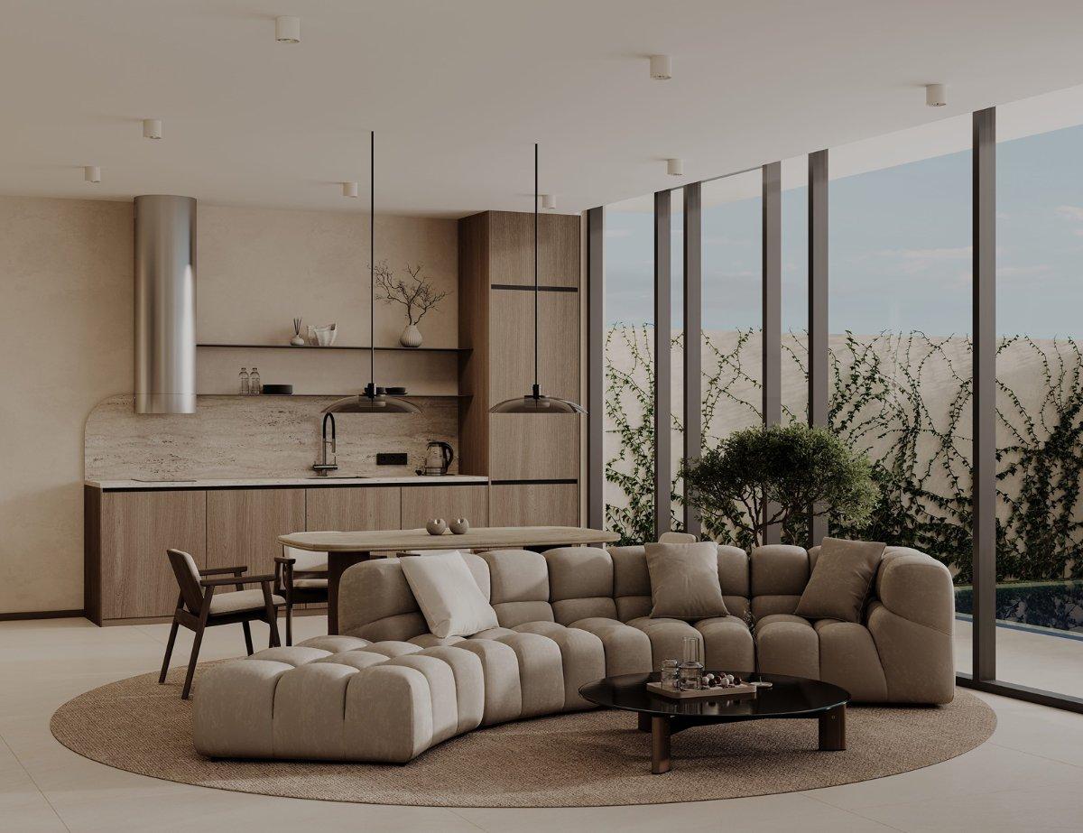 Interior view of Rise Villas Bangtao - 2-Bedroom Pool Villas for Sale