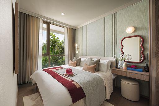 Interior view of 2-Bedroom Standard - Canvaz Palette Cherngtalay Condo - Completion Q2 2028