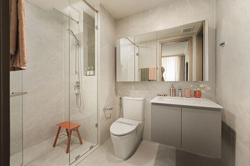 Interior view of 2-Bedroom Standard - Canvaz Palette Cherngtalay Condo - Completion Q2 2028