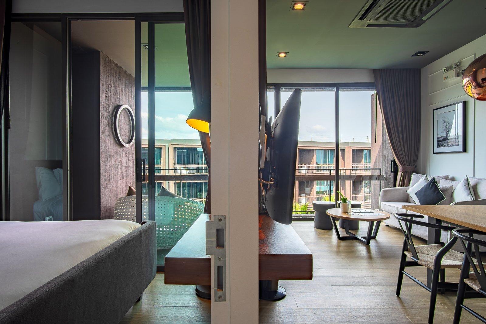 Interior view of 2 Bedroom Apartment for Sale at Saturdays Condo, Rawai - A4183