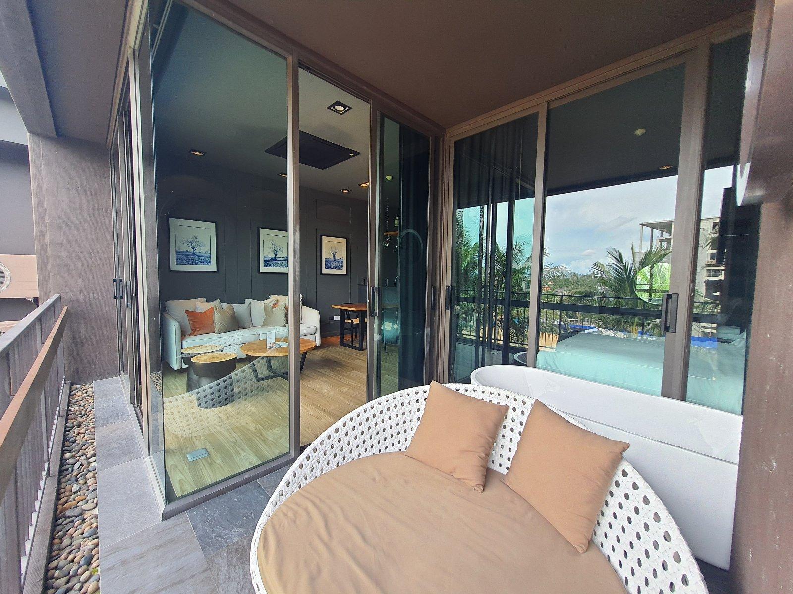 Interior view of 1 Bedroom Partial Sea View Condo for Sale at Saturdays Condo, Rawai - A2218