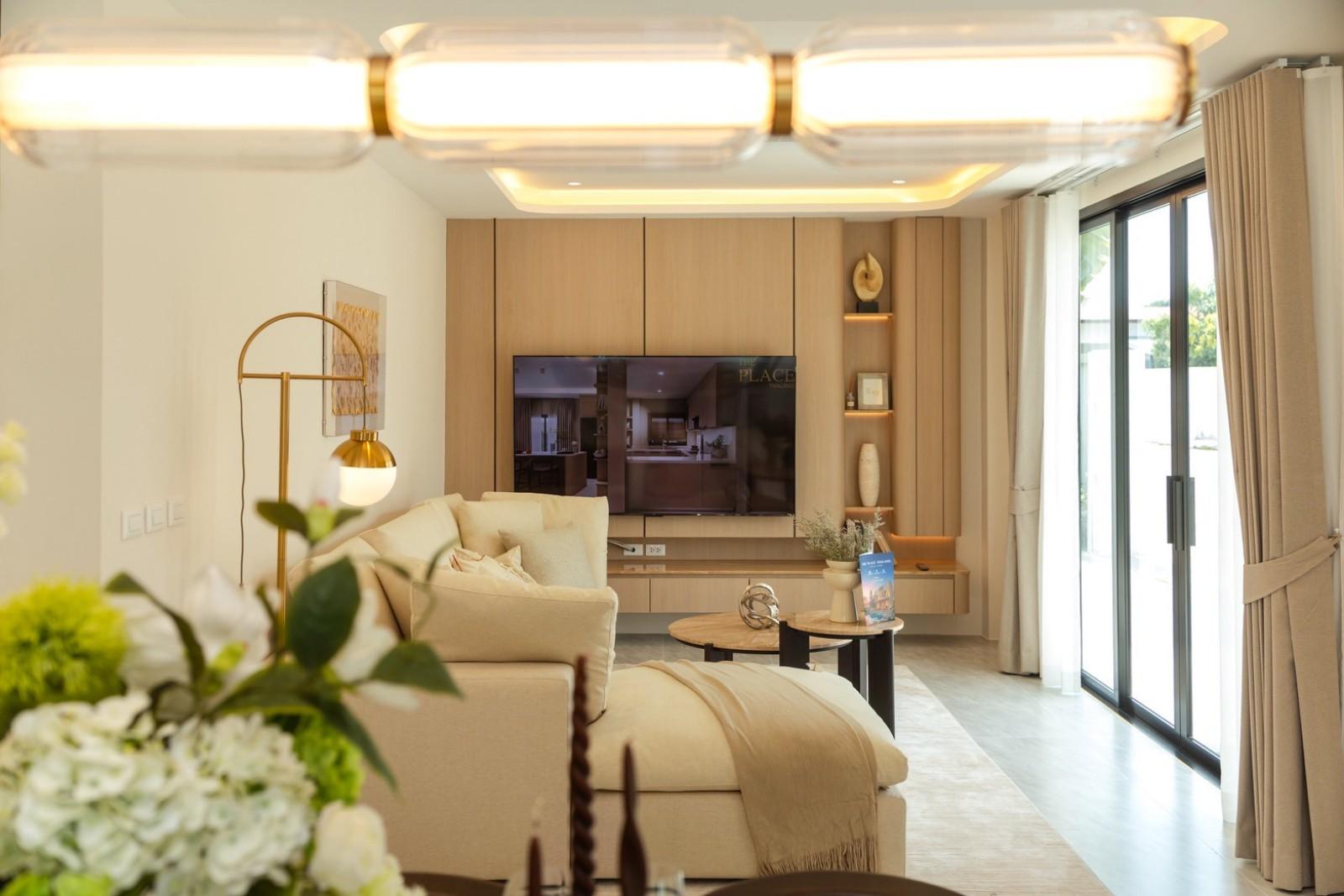 Interior view of 3-Bedroom Villa in The Place Villas Thalang - Type B