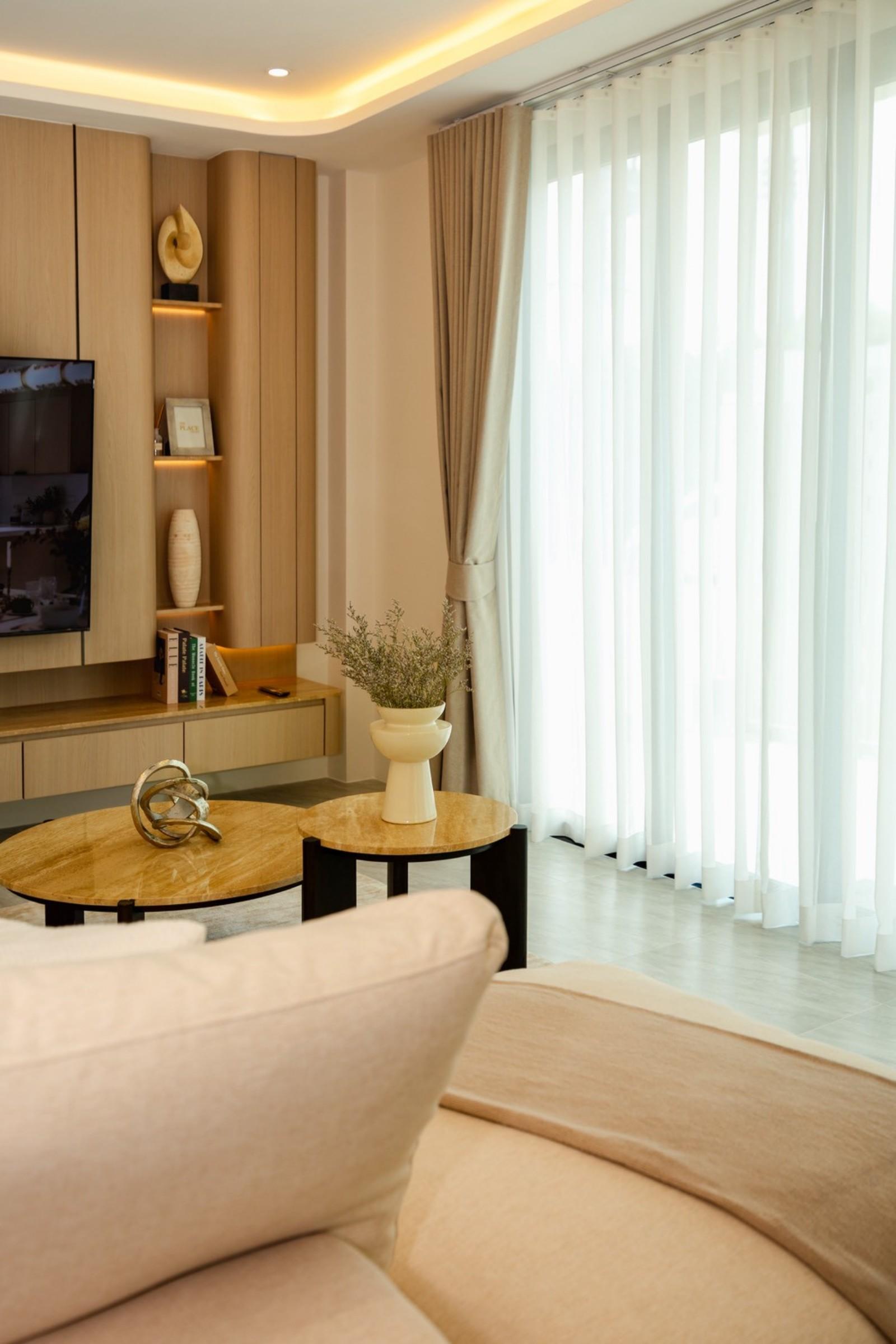 Interior view of 3-Bedroom Villa in The Place Villas Thalang - Type B